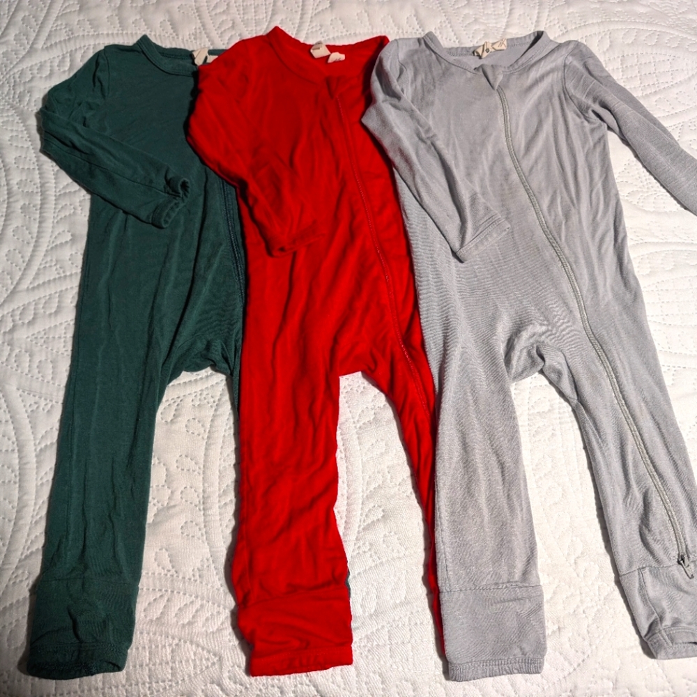 Kyte baby footless rompers
